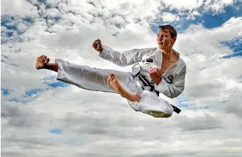  ?? WARWICK SMITH/STUFF ?? Palmerston North’s Alex Petrovich is defending his junior crown at the Taekwon-do world champs in Dublin.