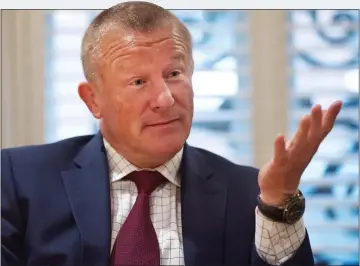  ??  ?? COMEBACK: Sacked fund manager Neil Woodford is in talks to run investors’ money again in a new vehicle