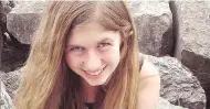  ?? AFP PHOTO / BARRON COUNTY SHERIFF’S DEPARTMENT ?? Jayme Closs, 13, missing since October 15, was found alive in the town of Gordon, Wisc.