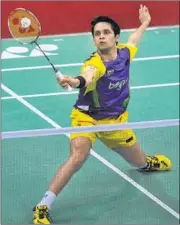  ?? VIPIN KUMAR/HT ?? He’s enjoying his best season yet. But Kashyap doesn’t intend to rest on his laurels, and plans to play the GP Gold events.