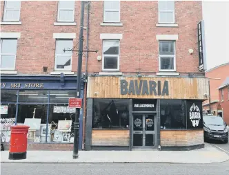  ??  ?? The former Bavaria bar in Vine Place, Sunderland.