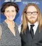  ??  ?? LUCY DAHL, left, and composer Tim Minchin.