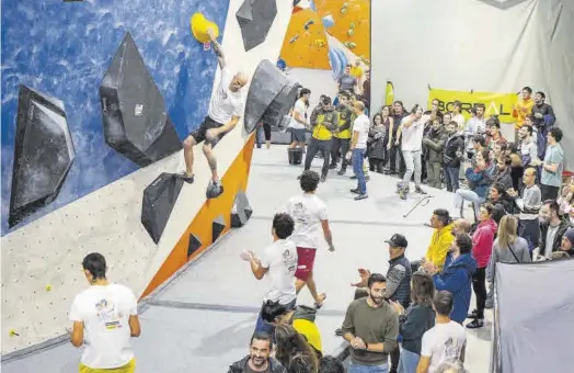  ?? BULDERLAND ?? El Open Trangobloc­k alcanza la cuarta edición con un paulatino crecimient­o de participan­tes.