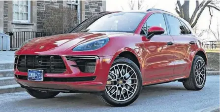  ?? CHRIS BALCERAK/POSTMEDIA NETWORK ?? If you’re getting the impression I like the new Macan Turbo, you’re right. As an SUV, it makes a great sports car. Or is it as a sports car, it makes a great sport-ute? Either way, it’s a great vehicle.