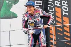  ??  ?? FUTURO. Beatriz Neila ha sido elegida por Yamaha para SSP 300.