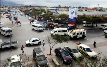  ?? PICTURES: CINDY WAXA/AFRICAN NEWS AGENCY (ANA) ?? Nyala stand near Langa taxi rank after two people were shot dead yesterday morning and others injured.