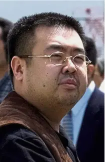  ??  ?? Jong-nam: He was on his way to Macau when the attack in Kuala Lumpur took place. — AP
