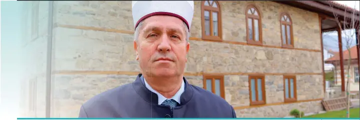  ?? ?? Efendija Salkica: „Imam bi trebao svako jutro da ustaje pun zahvalnost­i Allahu Uzvišenom što mu se pruža još jedna prilika, da još jedan dan radi imamski posao u službi islama i muslimana.“