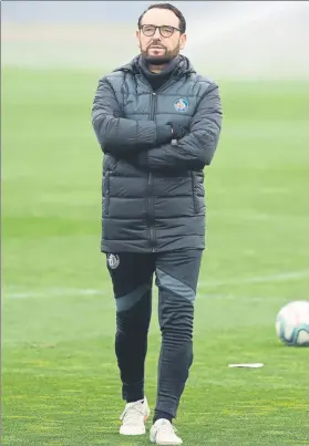  ?? FOTO: JAG SIRVENT ?? Bordalás, al frente de un Getafe enrachado Vivió una polémica con Setién