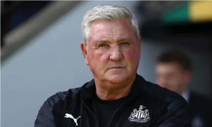 ??  ?? Steve Bruce said Newcastle are not in crisis after losing their opening two Premier League games this season. Photograph: Richard Calver/ Rex/Shuttersto­ck