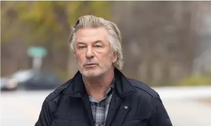  ?? Photograph: MEGA/GC Images ?? Alec Baldwin seen in Manchester, Vermont in October.