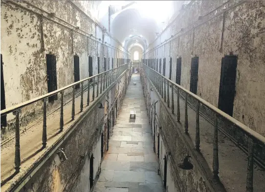  ?? P H O T O S : D AV I D B R O WN/ WA S H I NG T O N P O S T ?? Philadelph­ia’s Eastern State Penitentia­ry held its first prisoner in 1829. The ‘ Philadelph­ia system’ was a model for 300 prisons on four continents.