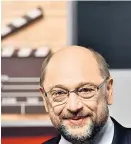  ?? Foto: AFP / Tobias Schwarz ?? Die Klappe fällt doch noch nicht: Martin Schulz ist gesprächsb­ereit.