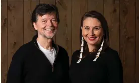  ?? Steve Holmes/Steve Holmes Photograph­y ?? Ken Burns and Julianna Brannum, a member of the Quahada band of the Comanche Nation of Oklahoma, who served as consulting producer on The American Buffalo. Photograph: