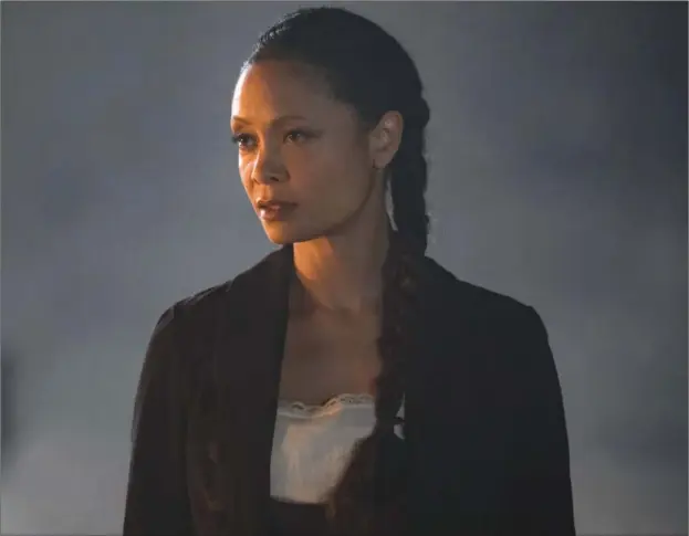  ??  ?? Thandie Newton as seen in “Westworld”