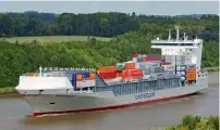  ?? — Supplied photo ?? Unifeeder is an integrated logistics company with the largest and bestconnec­ted feeder and growing shortsea network in Northern Europe with connectivi­ty to approximat­ely 100 ports.