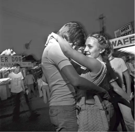  ??  ?? Teen Couple, Allentown Fair, 1978