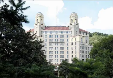  ?? The Sentinel-Record/MARA KUHN ?? Problems identified at the Arlington Resort Hotel & Spa in Hot Springs include electrical issues, fire code violations and cracks in the building’s exterior.