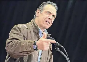  ?? Seth Wenig / Associated Press ?? Lawmakers, former staffers and journalist­s describe a culture of bullying and intimidati­on involving Gov. Andrew M. Cuomo and his inner circle.