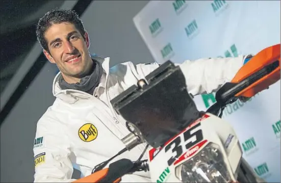  ?? XAVIER GÓMEZ ?? El piloto de Igualada Armand Monleón fue 10.º en su primer Dakar y este año aspira a consolidar­se como uno de los favoritos