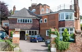  ??  ?? Edwardian: The director’s five bedroom house in north London