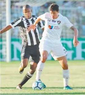  ??  ?? Pedro, artilheiro do Brasileiro, não teve muitas chances de gol em Fortaleza