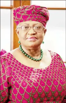  ?? ?? World Trade Organizati­on Dirfector General ector General Ngozi Okonjo Iweala