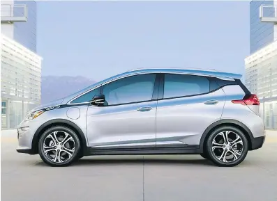  ??  ?? If you have to wait well into next year for a Tesla Model 3, you could get a similarly priced Chevrolet Bolt, right now.