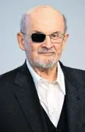  ?? Foto: afp ?? Der Autor Salman Rushdie hat ein neues Buch verfasst, das in vielen Ländern im Handel erhältlich ist.
