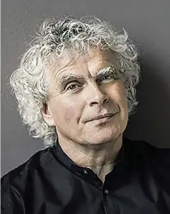  ?? BILD: SN/OLIVER HELBIG ?? Simon Rattle