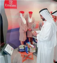  ?? Wam ?? INNOVATION DRIVE: Sheikh Mohammed and Sheikh Hamdan visiting the Emirates lab at Dubai Future Accelerato­rs. —