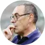  ?? ANSA ?? Maurizio Sarri, 61 anni, tecnico della Juventus capolista