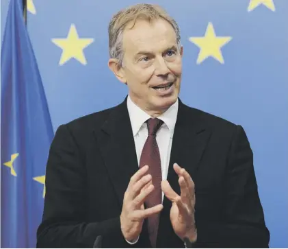  ??  ?? 0 Even among Remain voters and Labour supporters, Tony Blair’s unpopulari­ty is ‘embarrassi­ngly high’