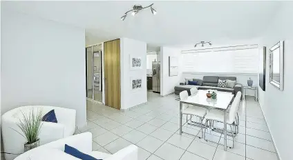  ??  ?? Con precios desde $117,995 puede adquirir un apartament­o en esta nueva comunidad.