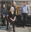  ??  ?? Cowboy Junkies