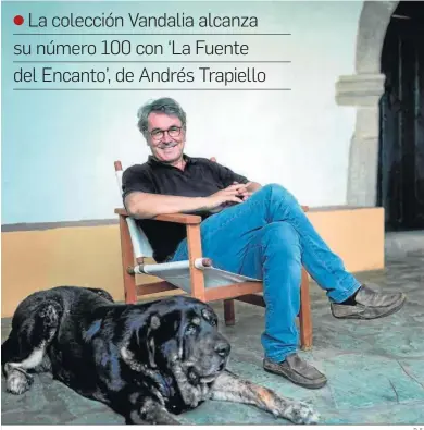  ?? D. S. ?? Andrés Trapiello, en una fotografía tomada el verano pasado por su hijo Rafael.