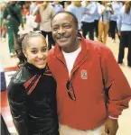  ?? Carlos Avila Gonzalez / The Chronicle 2020 ?? One of Morgan’s daughters, Ashley, spent four years ( 201013) on the gymnastics team at Stanford.