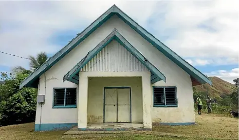  ?? GLENN MCCONNELL/STUFF ?? The Naveyago village church sits overlookin­g every other building.