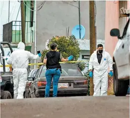  ?? CUARTOSCUR­O ?? Asesinato de tres personas en Zacatecas.