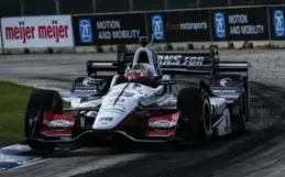  ?? BRET KELLEY ?? Graham Rahal’s best finish at the Toronto race was a fifth-place finish in 2010.