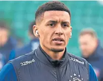  ??  ?? James Tavernier had an appendix operation.