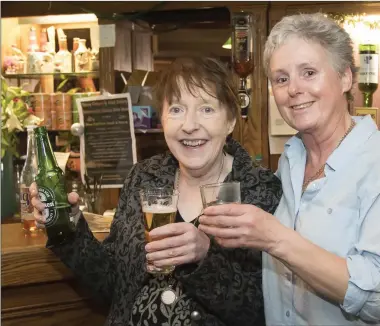  ??  ?? Kathleen Richardson and Marie Furlong in The Rag Bar.