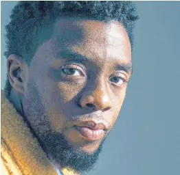  ?? FILE ?? Chadwick Boseman.