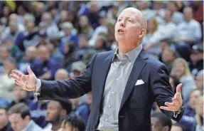  ?? DAVID BUTLER II/USA TODAY SPORTS ?? Coach Mick Cronin guided Cincinnati to a 30-4 record and the American Athletic Conference regular-season and tournament title.