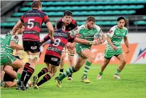  ??  ?? Callum Gibbins played 66 games for the Manawatu Turbos.