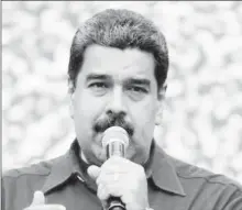  ??  ?? Nicolas Maduro