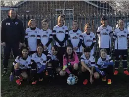  ??  ?? opponents Letchworth SNAPPY DRESSERS: Denham United under-12s were held to a 1-1 draw by