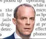  ?? ?? CRACKDOWN Dominic Raab