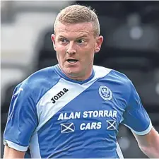  ??  ?? St Johnstone defender Brian Easton.