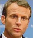  ??  ?? MACRON